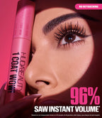 HudaBeauty 1 COAT WOW! EXTRA VOLUMIZING AND LIFTING MASCARA MINI