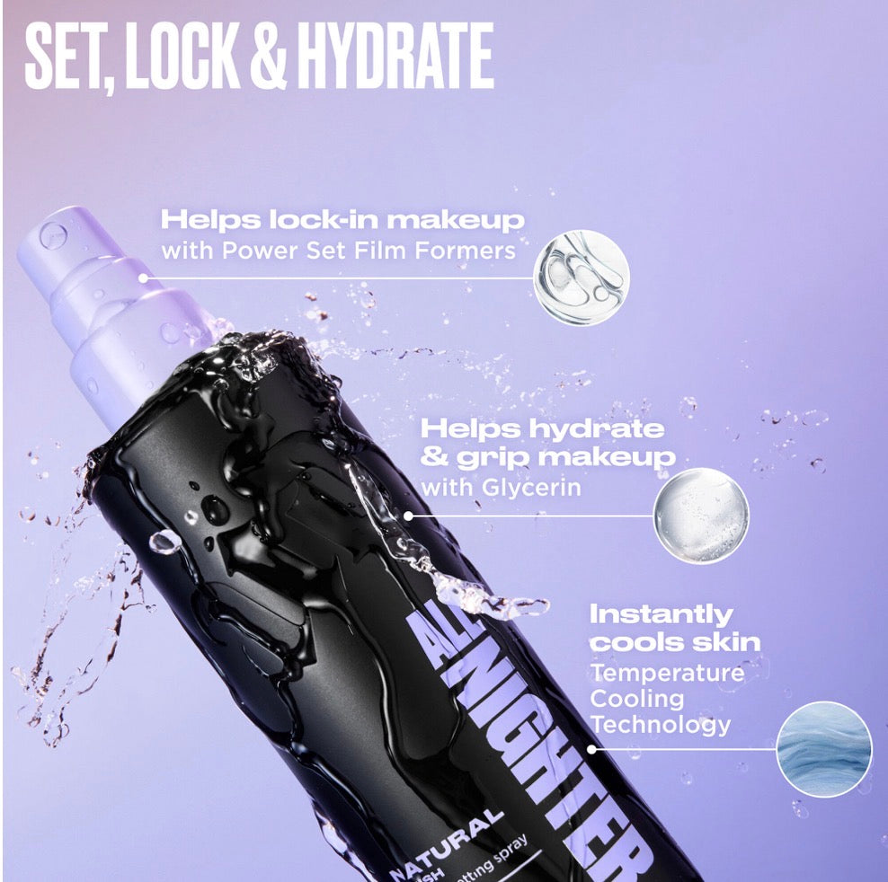 Urban Decay MINI ALL NIGHTER SETTING SPRAY MAKEUP GIFT SET DUO
Mini Duo Setting Spray