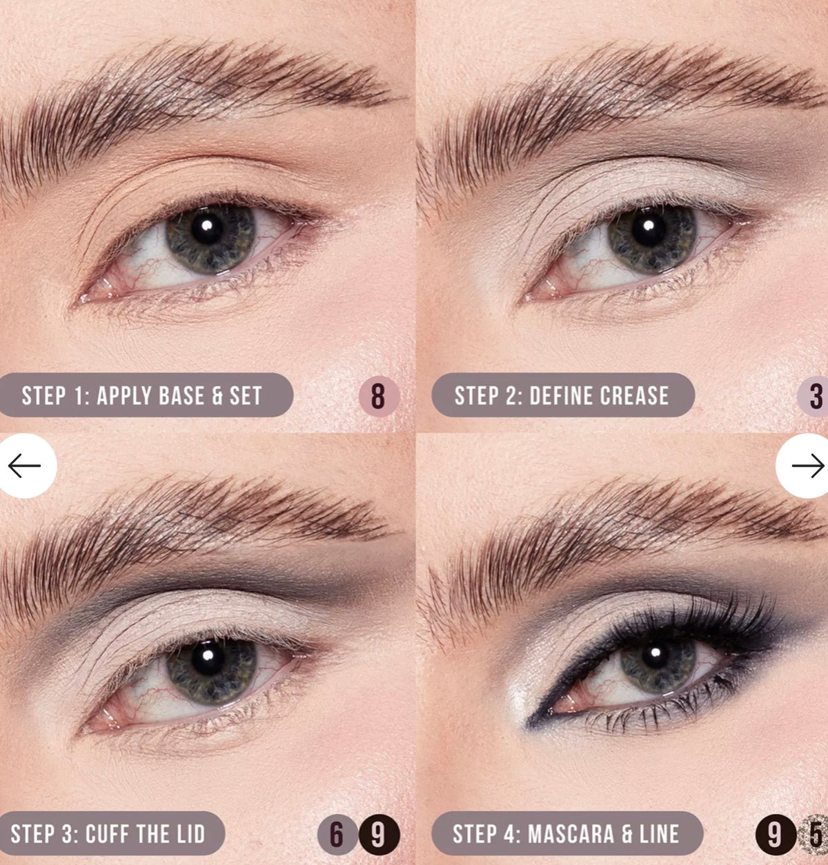 Huda Beauty Creamy Obsessions Eyeshadow Palette - Greige