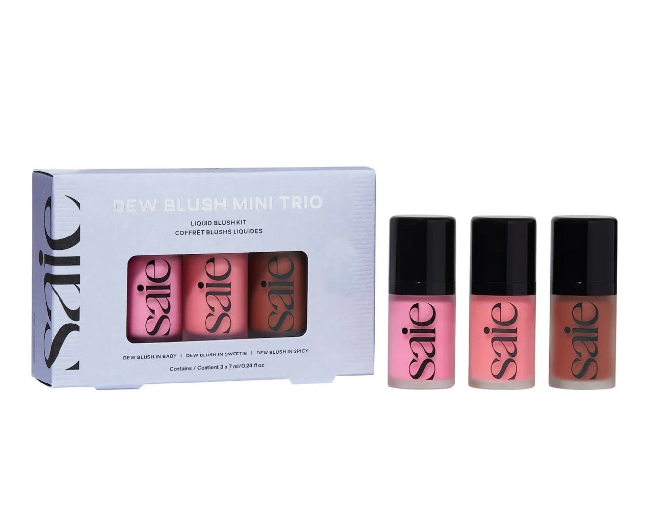Saie Mini Dew Blush Trio