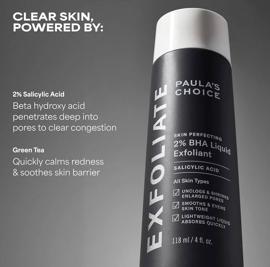 Paulas Choice Skin Perfecting 2% BHA Liquid Salicylic Acid Exfoliant