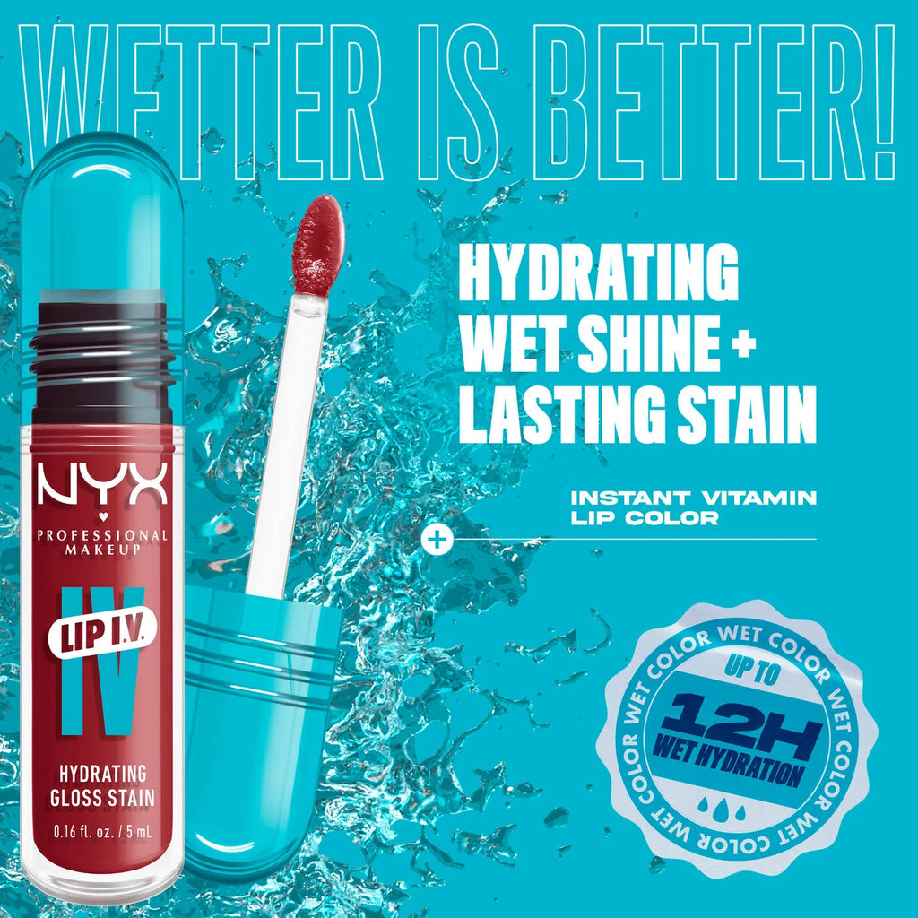 NYX Lip  I.V. Hydrating Lip Stain Gloss