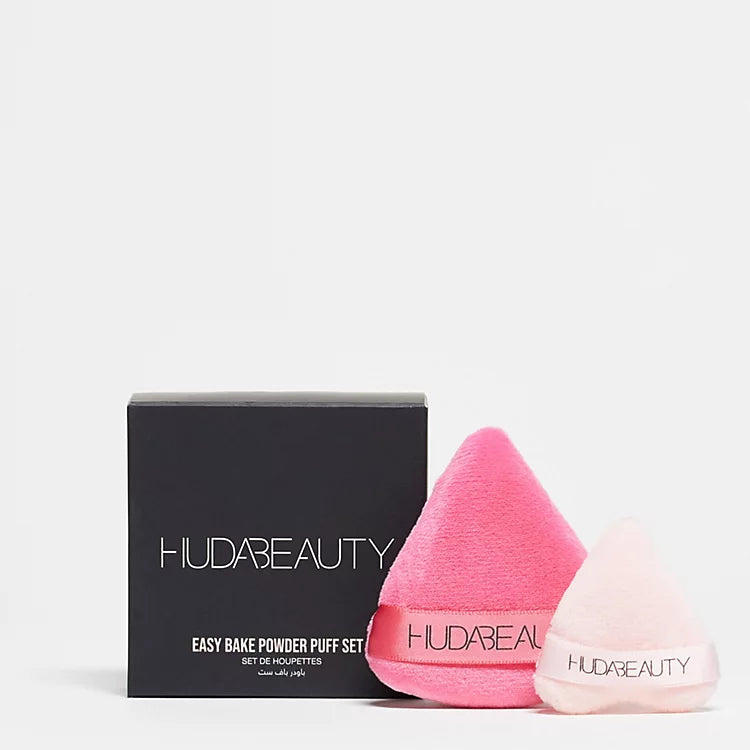 HudaBueaty Easy Bake Powder Puff Set of 2