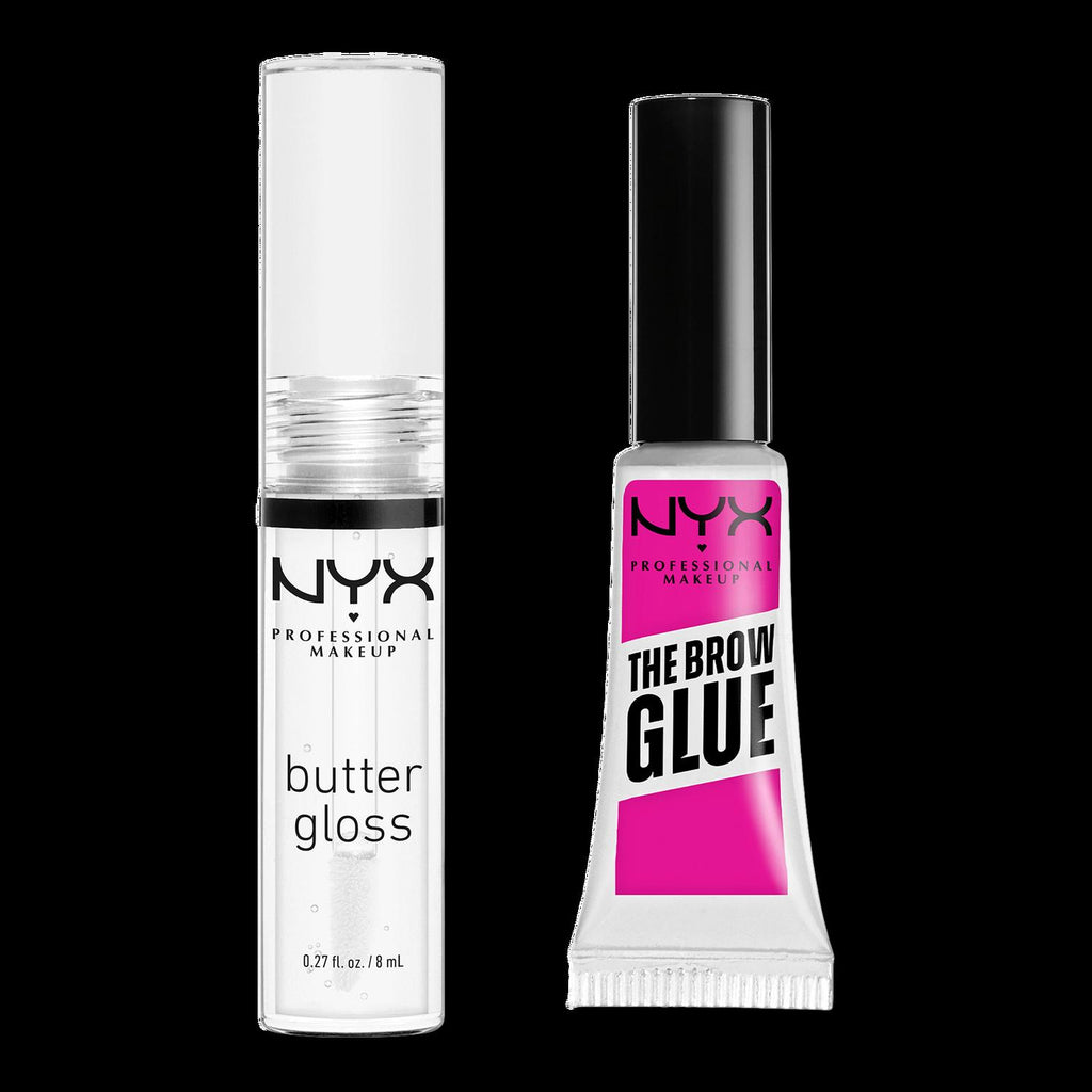 NYX Butter Gloss & Brow Glue Duo Kit