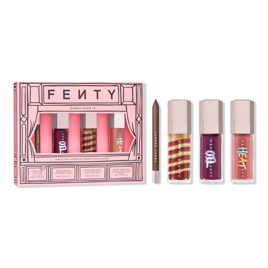 Fenty Beauty Glossy Posse IX set