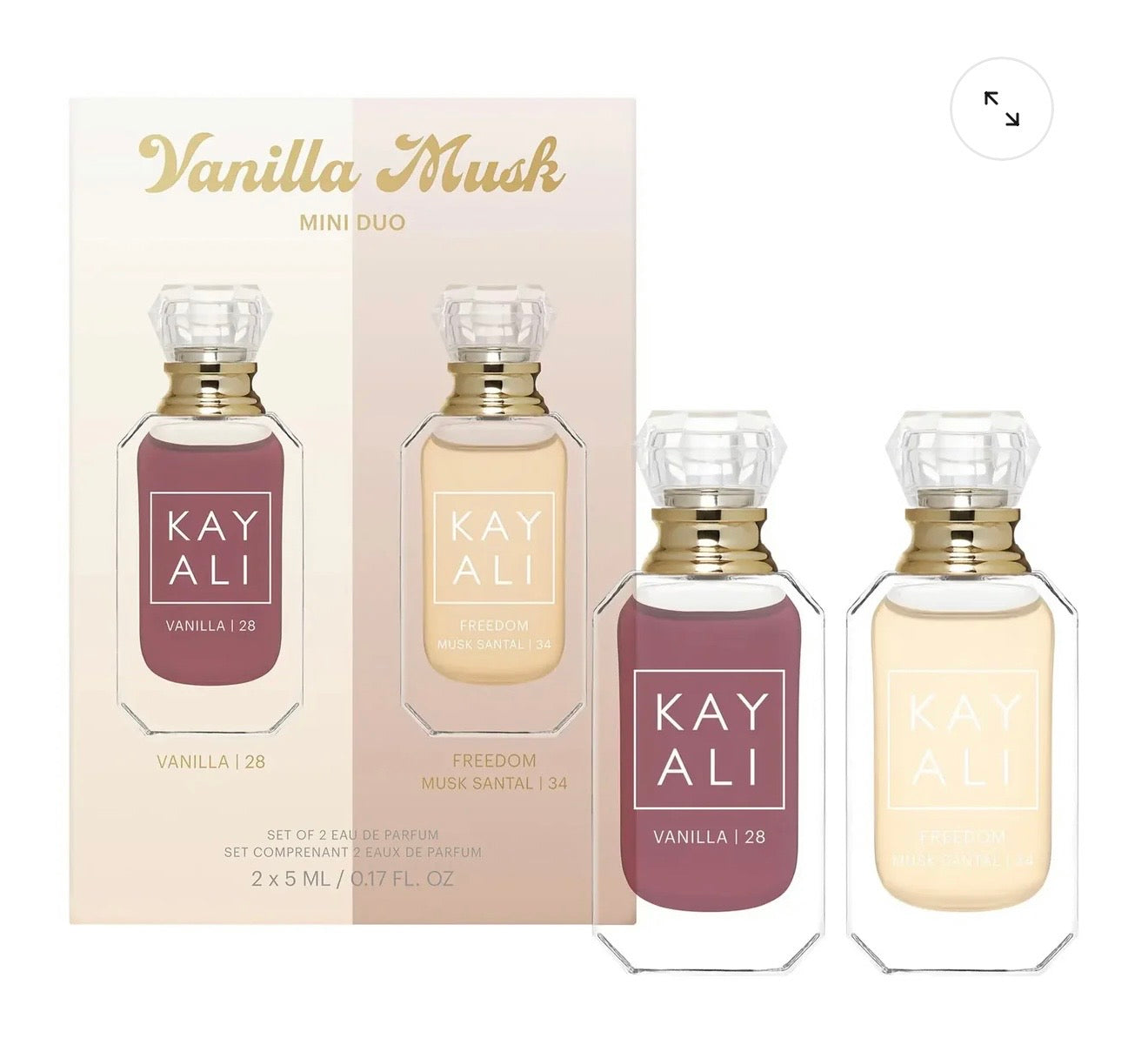 KAYALI Vanilla Musk Mini Duo Perfume Gift Set