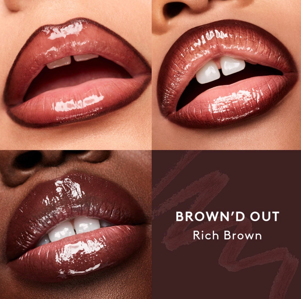 Fenty Beauty Berry Brown'd Pout Lip Liner + Gloss Stick Duo