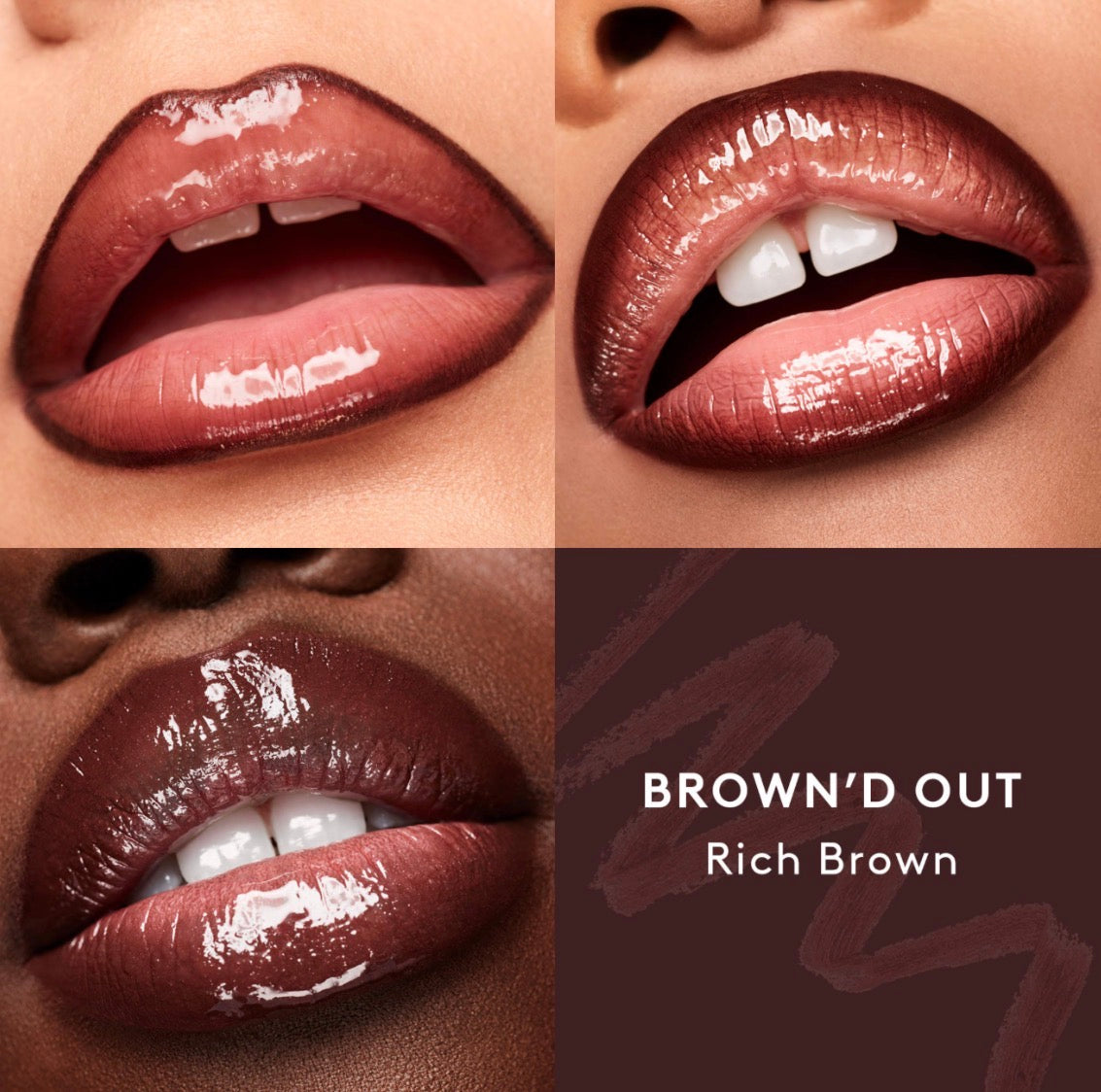 Fenty Beauty Berry Brown'd Pout Lip Liner + Gloss Stick Duo