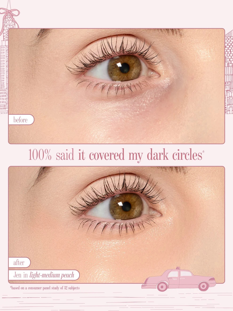 Tarte Face Card Never Declines Set – CC Undereye Corrector & Brush