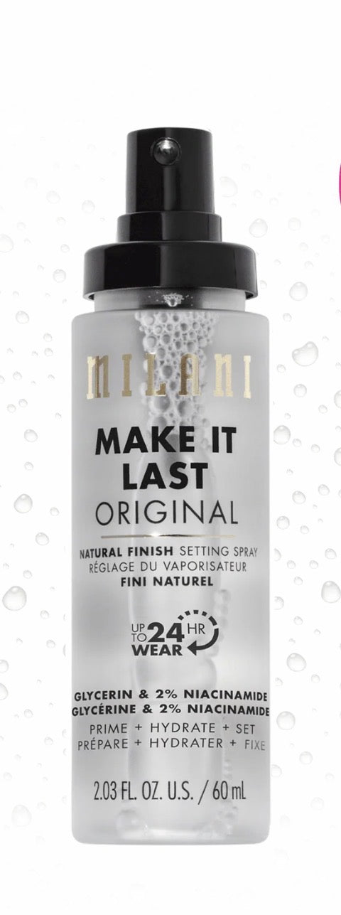 Milani MAKE IT LAST ORIGINAL - NATURAL FINISH SETTING SPRAY