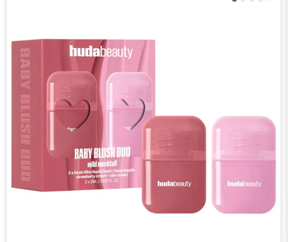 HudaBeauty Mini Baby Blush Duo Set