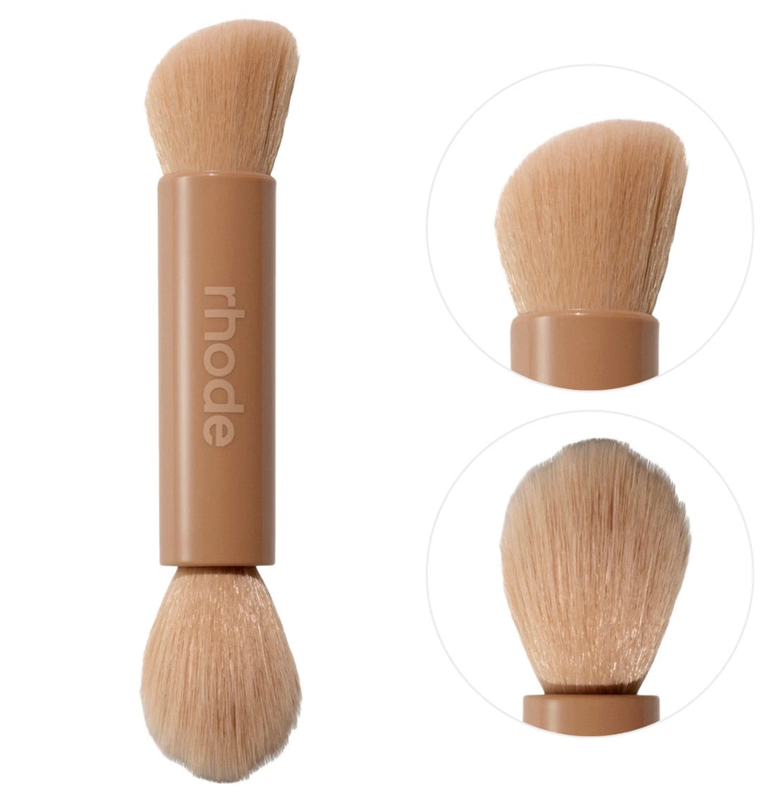 Rhode Pocket Brush Double-Ended Makeup Brush