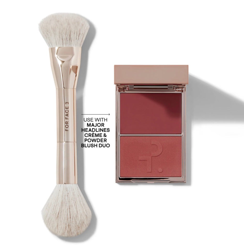 PATRICK TA Dual Ended Blush Brush for face 03