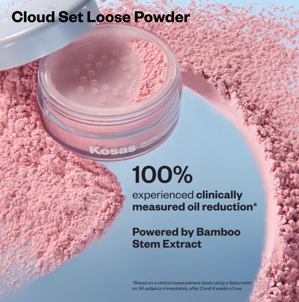 Kosas Brighten + Blur Set
Color Corrector + Mini Setting Powder