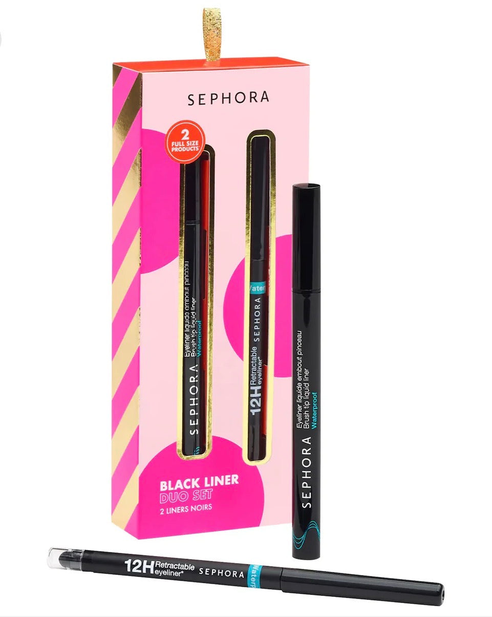 Sephora Collection Black Liner Duo – 2 Noir Liners