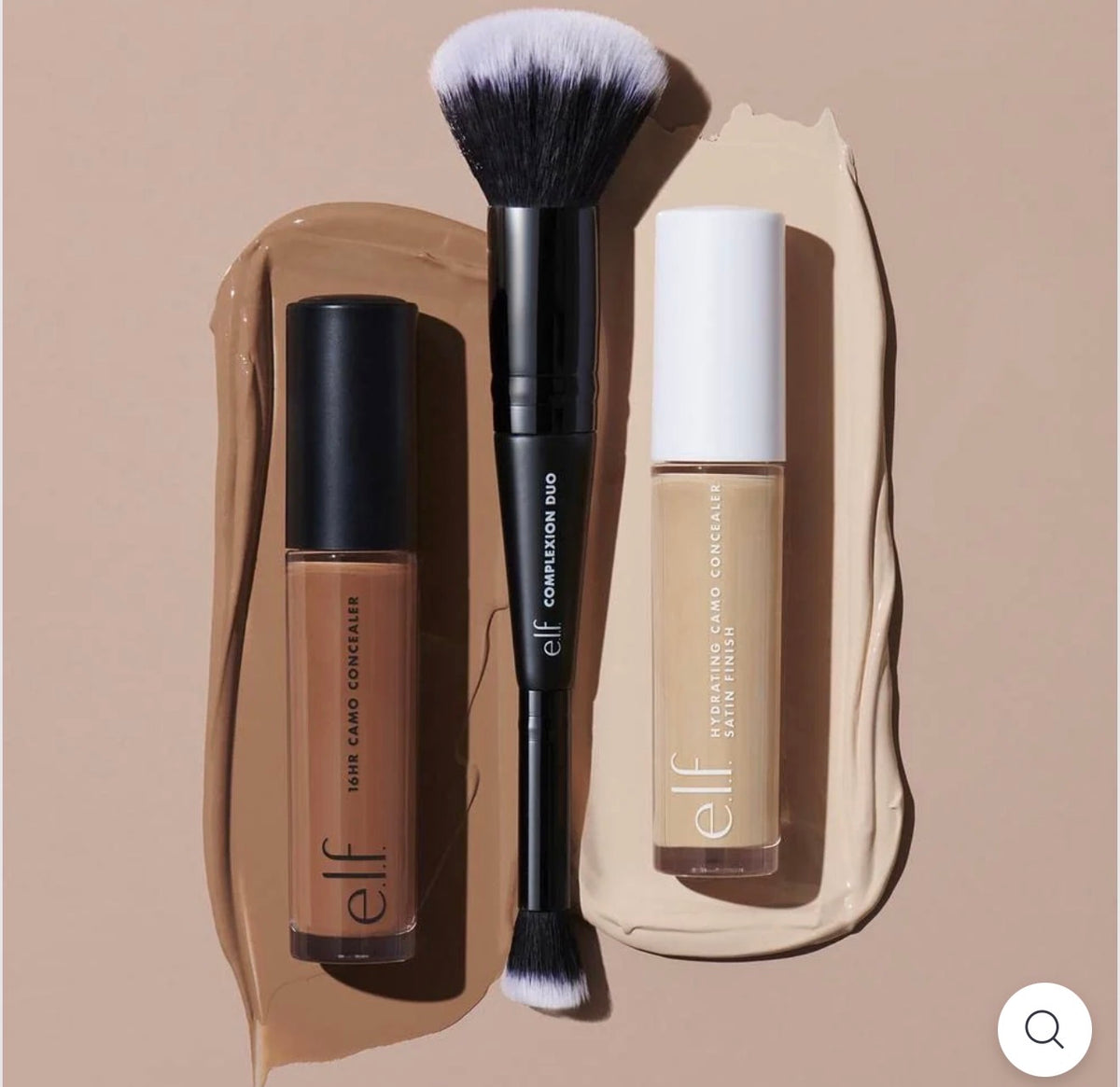 Elf Concealer & Foundation Complexion Duo Brush