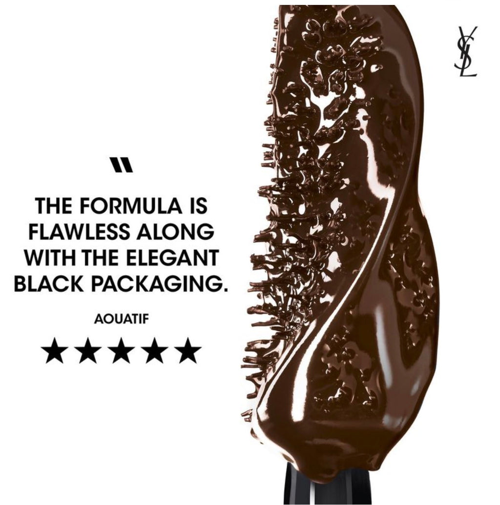 Yves Saint Laurent YSL Lash Clash Mascara Volume Extreme - MINI TRAVEL SIZE - SMALL 2 ML 0.06 FL OZ “ brown “