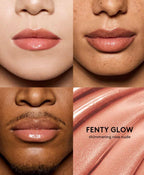 Fenty Beauty FENTY FAM FAVES 3-PIECE EYE, LIP + HIGHLIGHTER SET