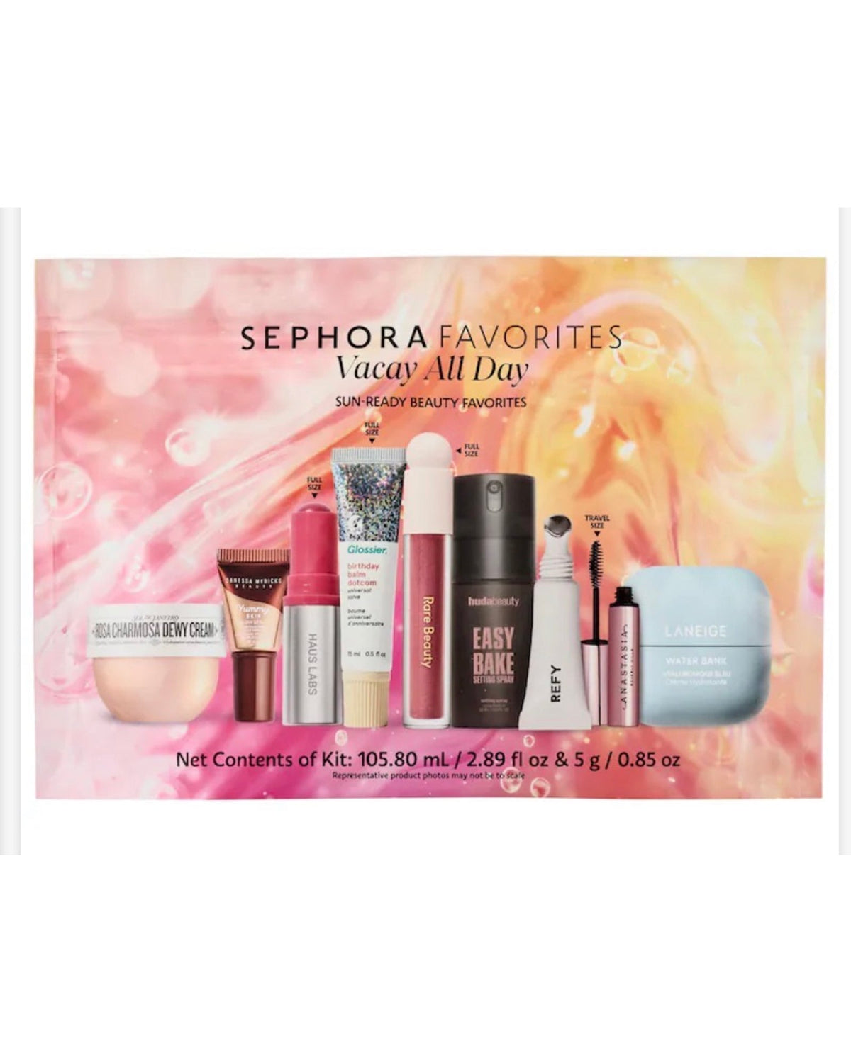 Sephora Vacay All Day Makeup and Skincare Value Set