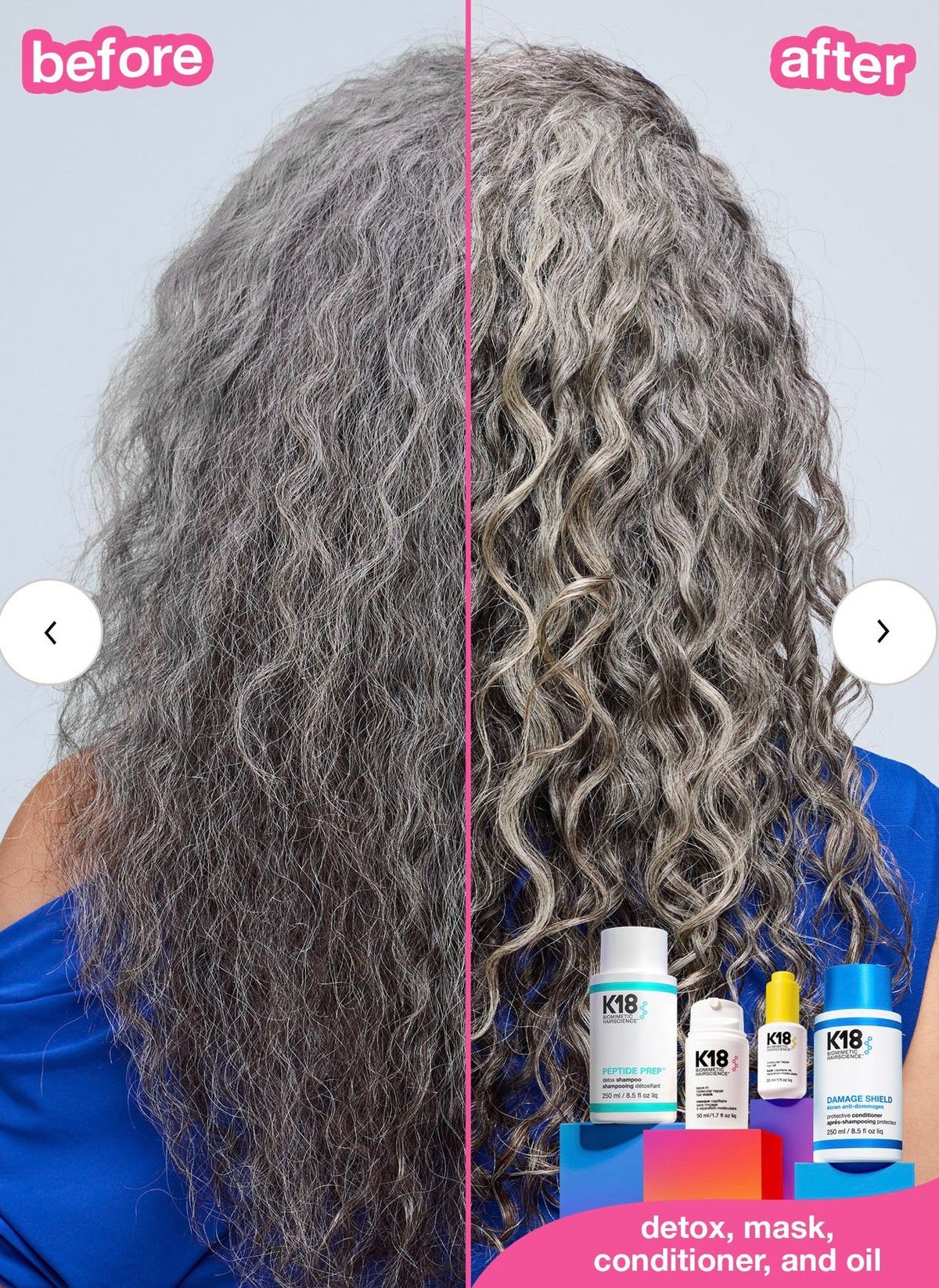 K18 leave-in molecular repair hair mask