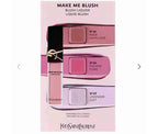 Yves Saint Laurent Make Me Blush Liquid Blush Sample Card – 3 shades