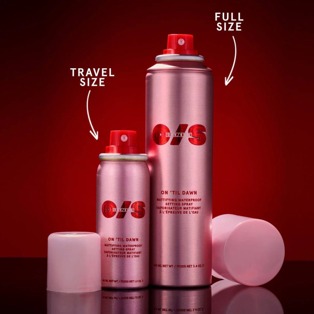 One Size On 'Til Dawn Mattifying Waterproof Setting Spray