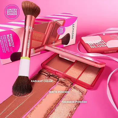 Sephora Perfectly Blushed Makeup Blush and Brush Set