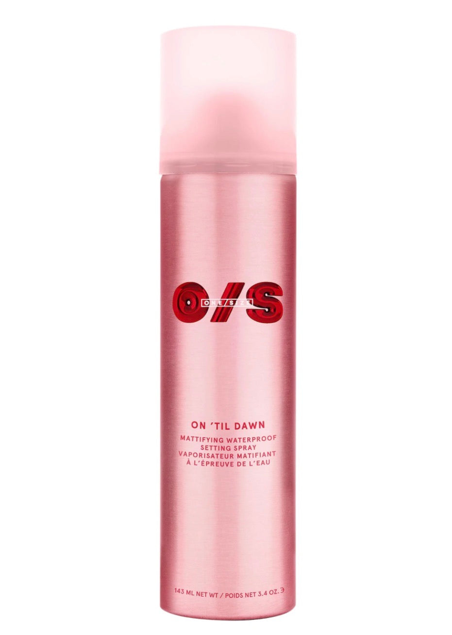 One Size On 'Til Dawn Mattifying Waterproof Setting Spray