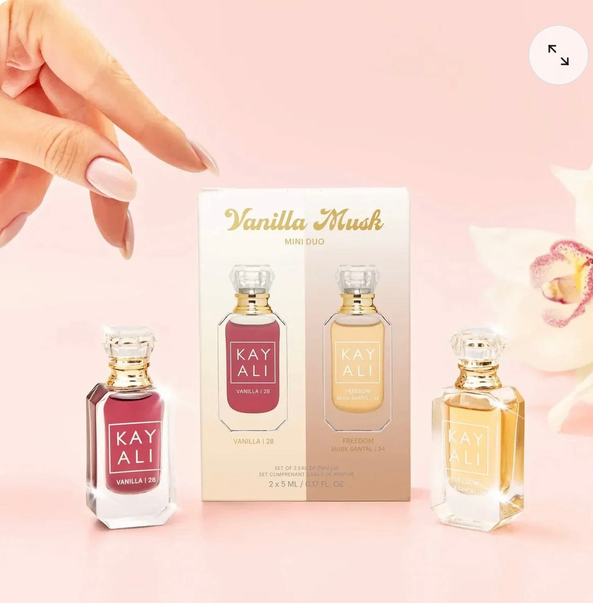 KAYALI Vanilla Musk Mini Duo Perfume Gift Set
