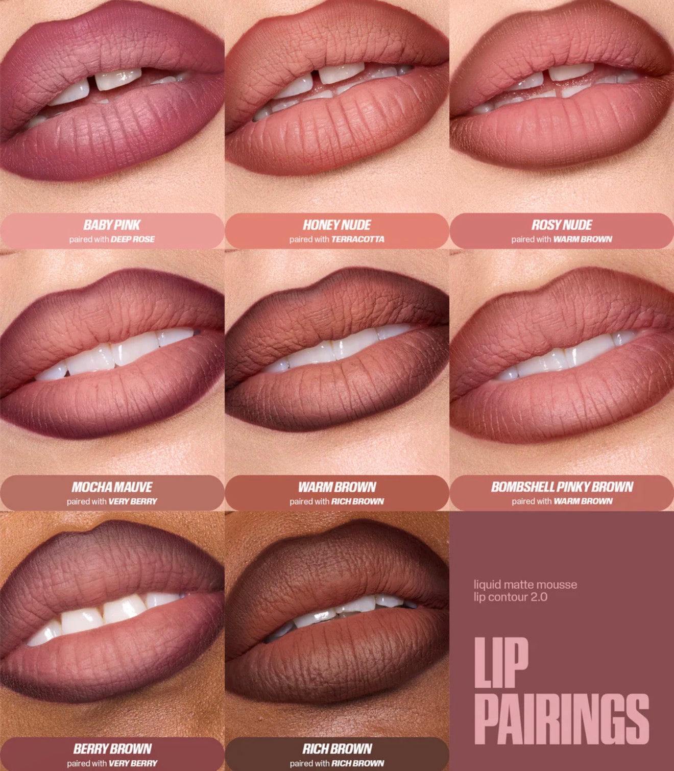 Huda Beauty LIQUID MATTE MOUSSE “ without box “