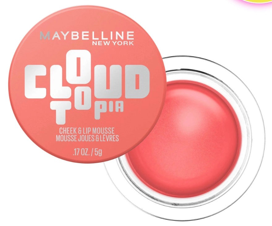 Maybelline CLOUDTOPIA CHEEK & LIP MOUSSE BLUSH