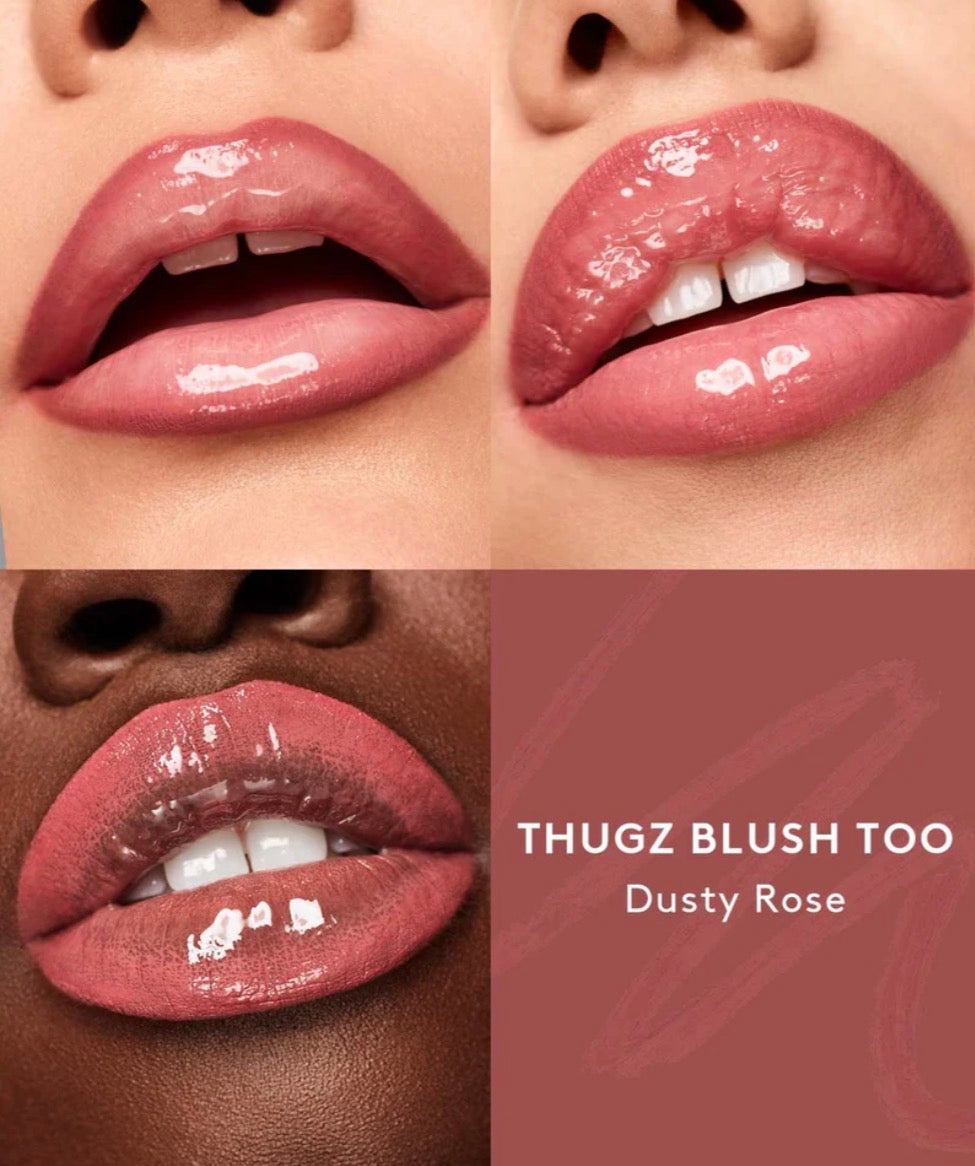 Fenty Beauty TRACE'D OUT LONGWEAR WATERPROOF PENCIL LIP LINER shade THUGZ BLUSH TOO “ without box “