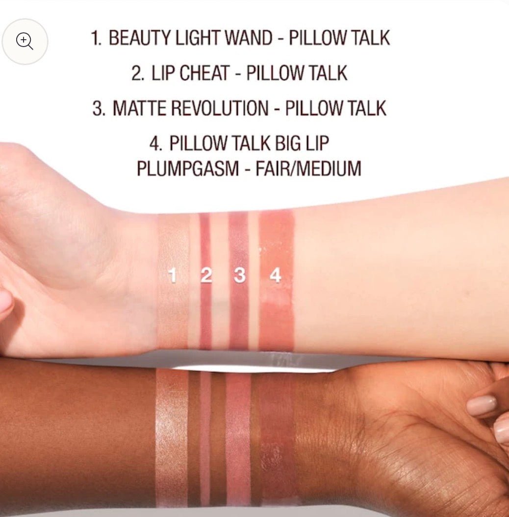 Charlotte Tilbury Pillow Talk Iconic Lip & Cheek Secrets Set