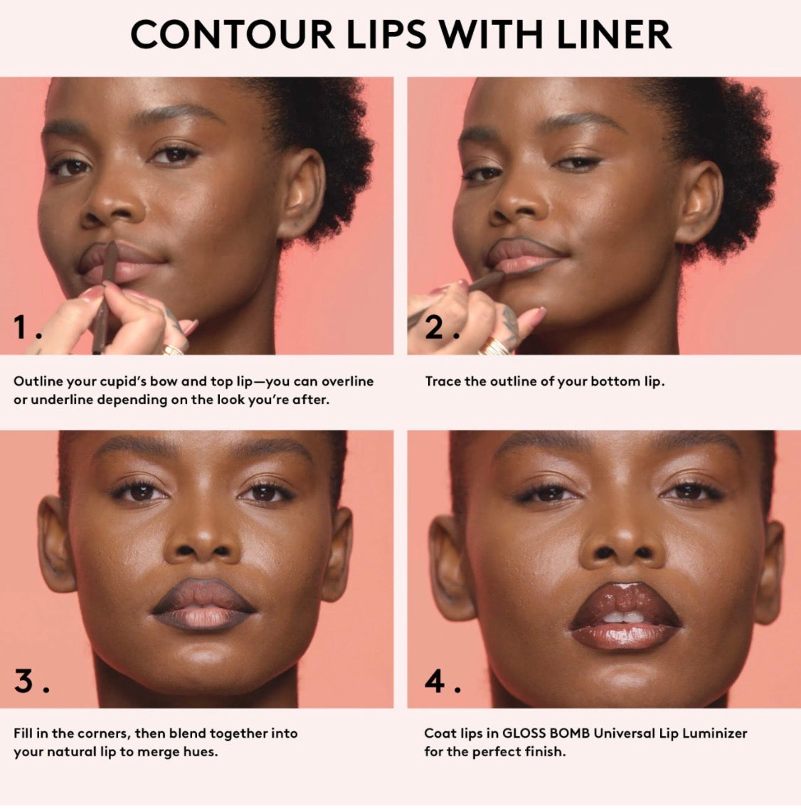 Fenty Beauty Berry Brown'd Pout Lip Liner + Gloss Stick Duo