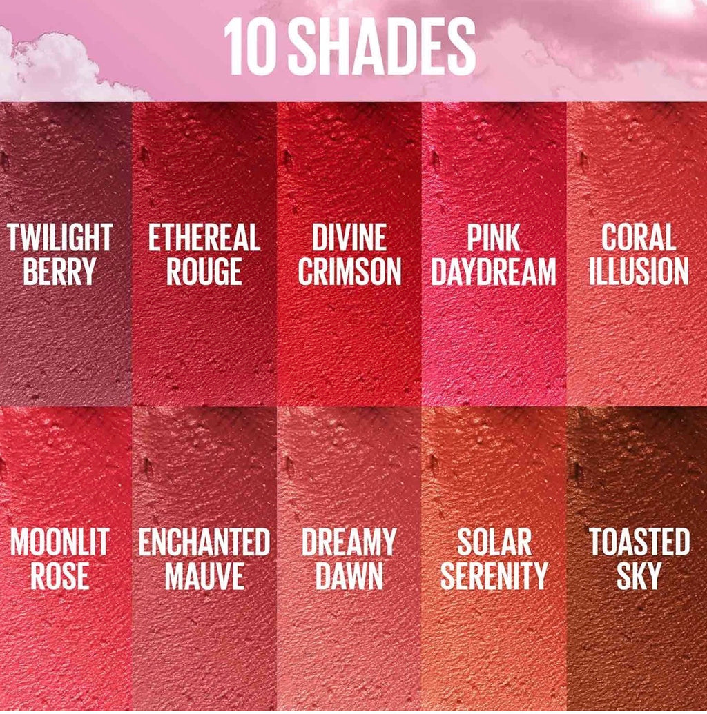 Maybelline CLOUDTOPIA CHEEK & LIP MOUSSE BLUSH