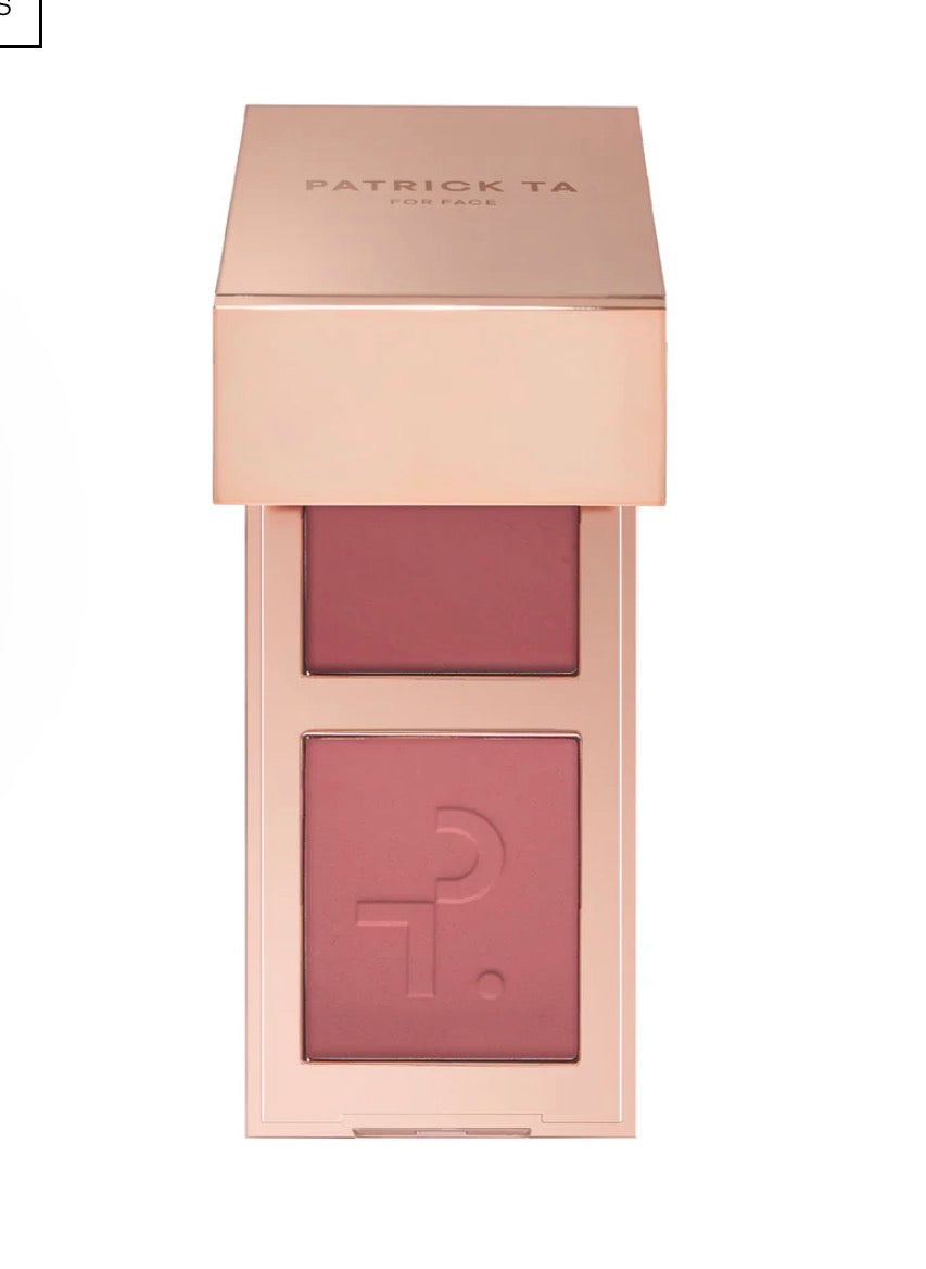 Patrick Ta Major Headlines Double-Take Crème and Powder Blush Duo -