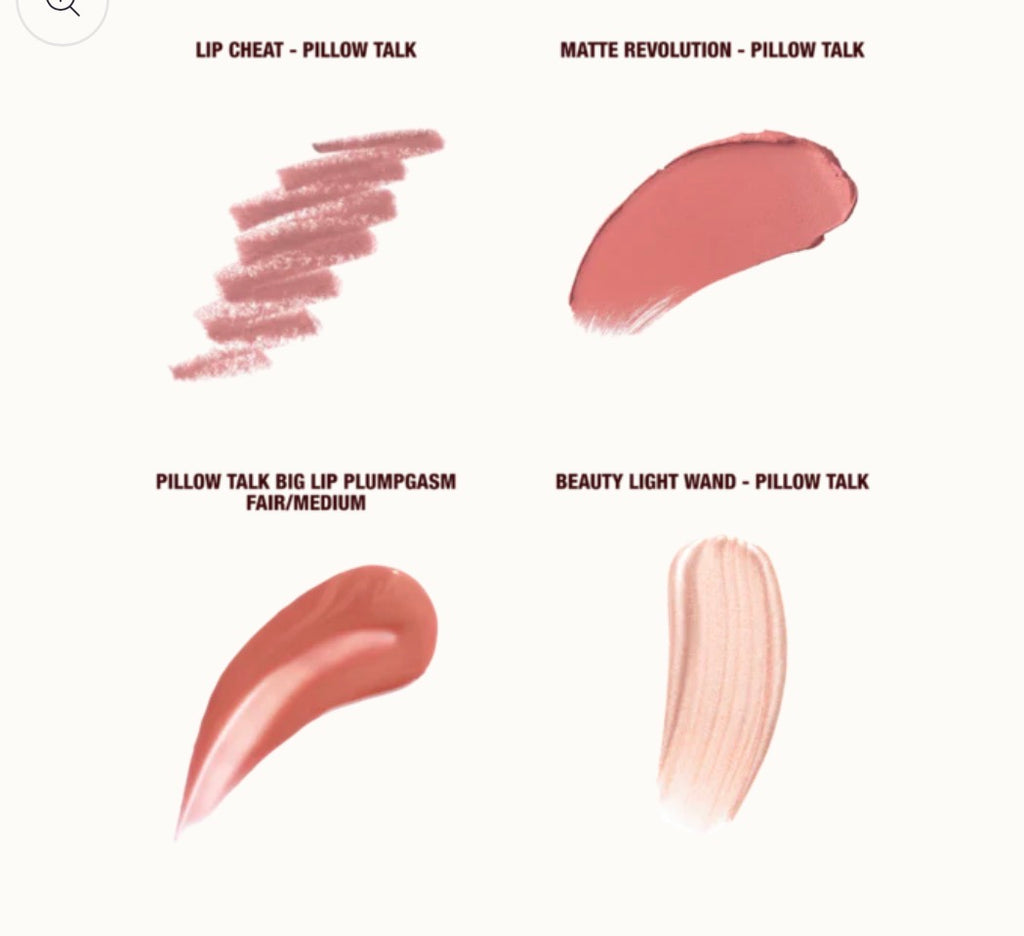 Charlotte Tilbury Pillow Talk Iconic Lip & Cheek Secrets Set