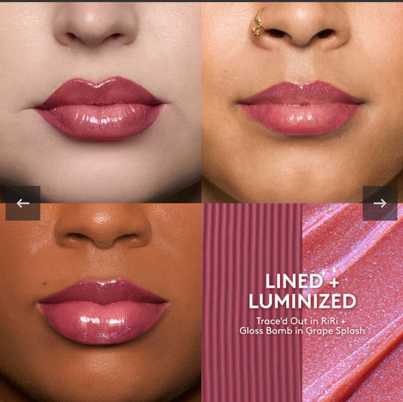 Fenty Beauty By Rihanna - Lined + Luminized 2-Piece Lip Set