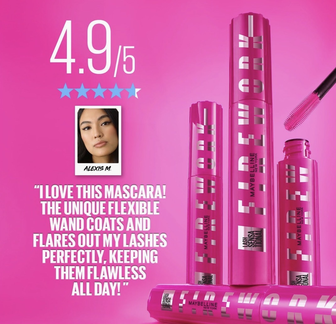Maybelline Lash Sensational Firework Washable Mascara