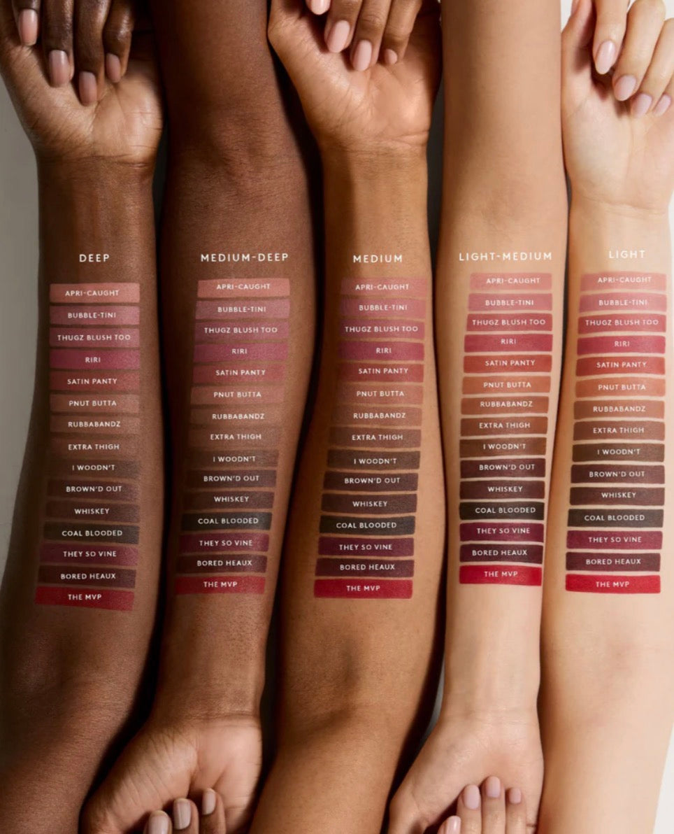 Fenty Beauty TRACE'D OUT LONGWEAR WATERPROOF PENCIL LIP LINER shade THUGZ BLUSH TOO “ without box “