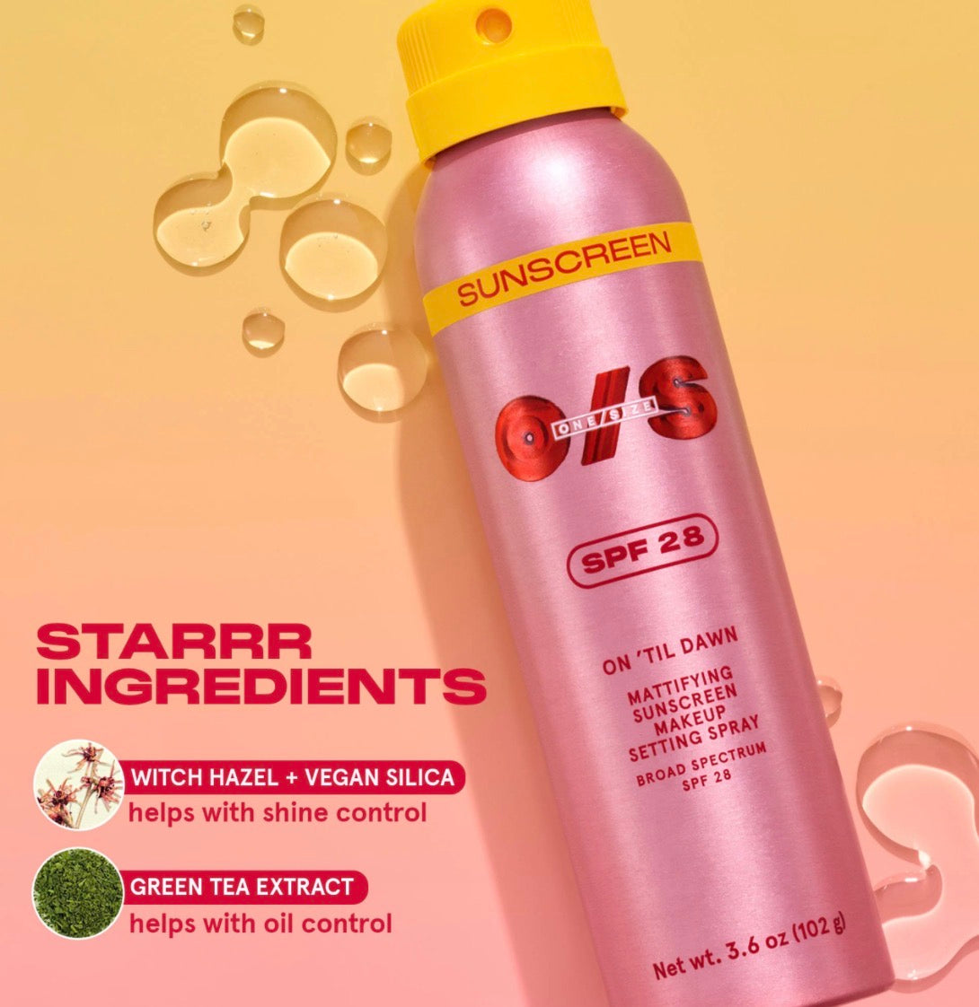One Size  On 'Til Dawn Makeup Setting Spray with SPF 28