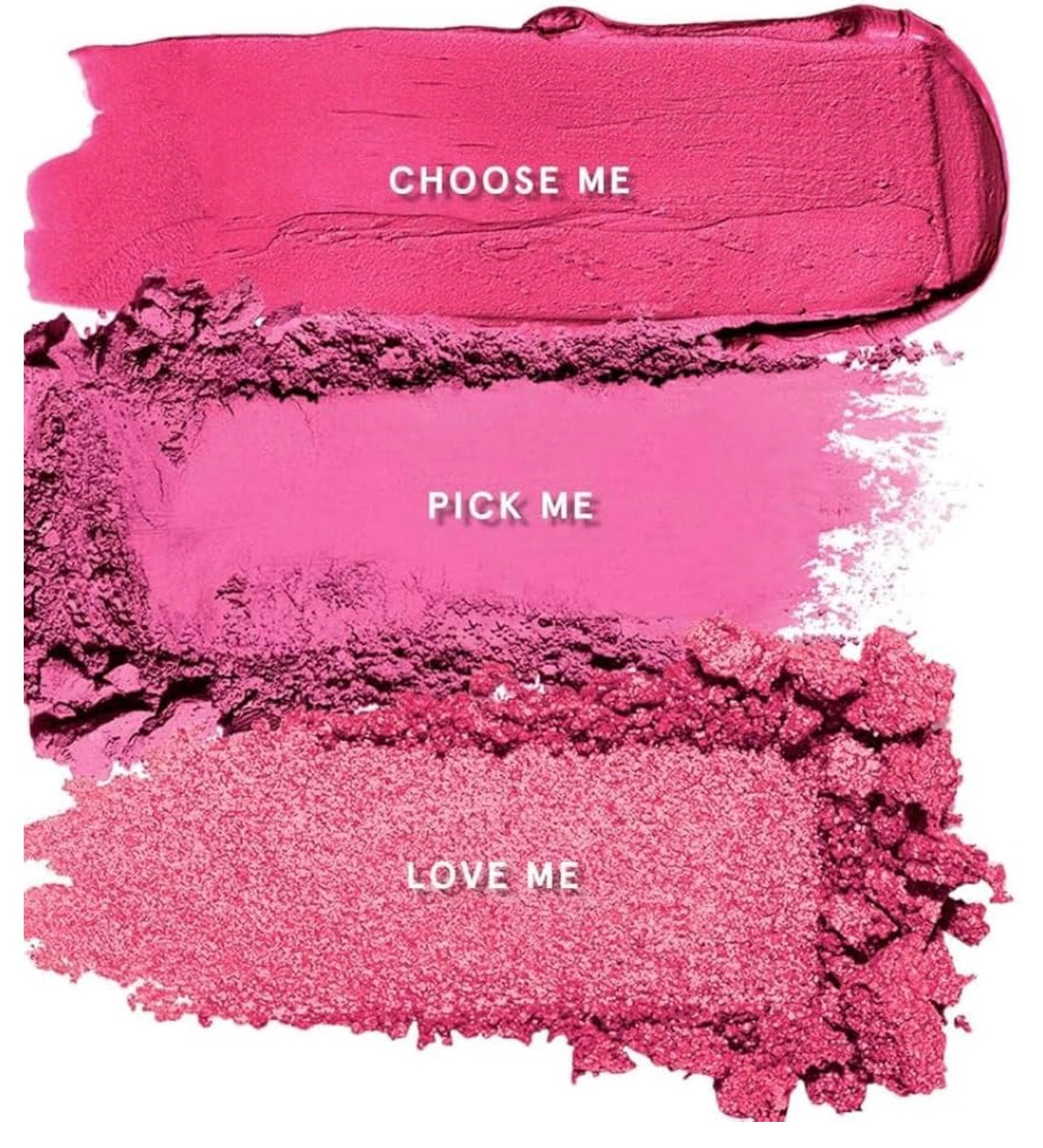 One Size CHEEK CLAPPER 3D Blush Trio Palette
Shade attention seeker