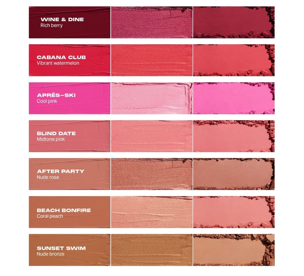 Morphe Cheek Thrills Multi Finish Face Trio