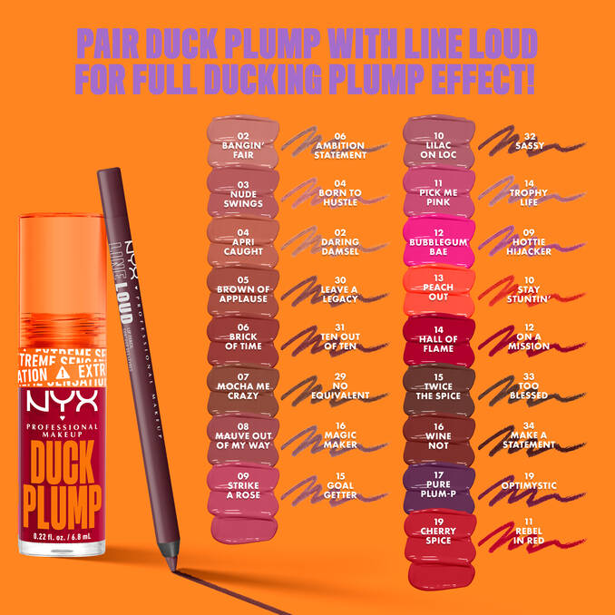 NYX Professional Makeup   Duck Plump High Pigment Lip Plumping Gloss