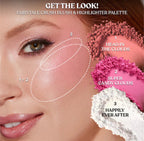 Too Faced Fairytale Crush Blush & Highlighter Palette Makeup Set