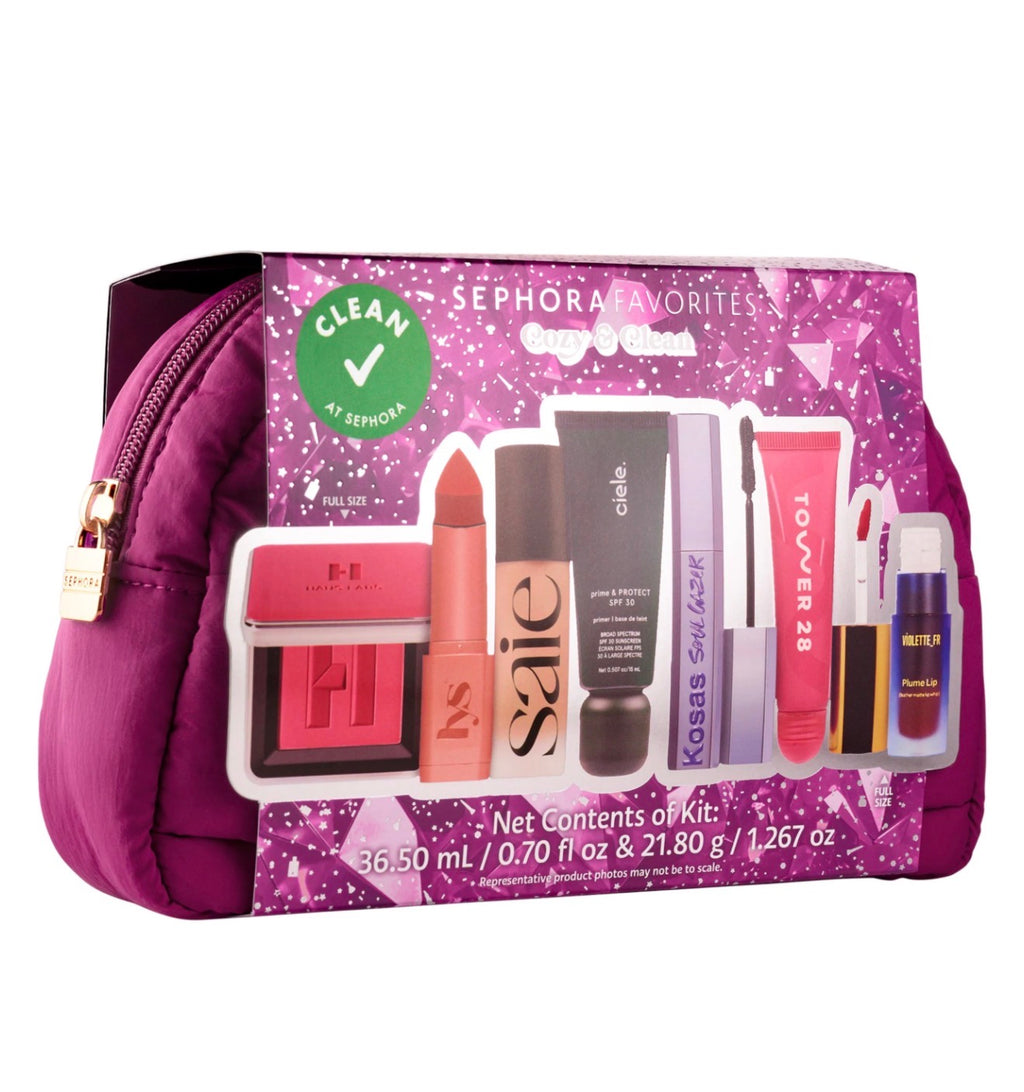 Sephora Cozy & Clean Makeup Value Set