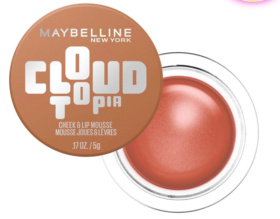 Maybelline CLOUDTOPIA CHEEK & LIP MOUSSE BLUSH