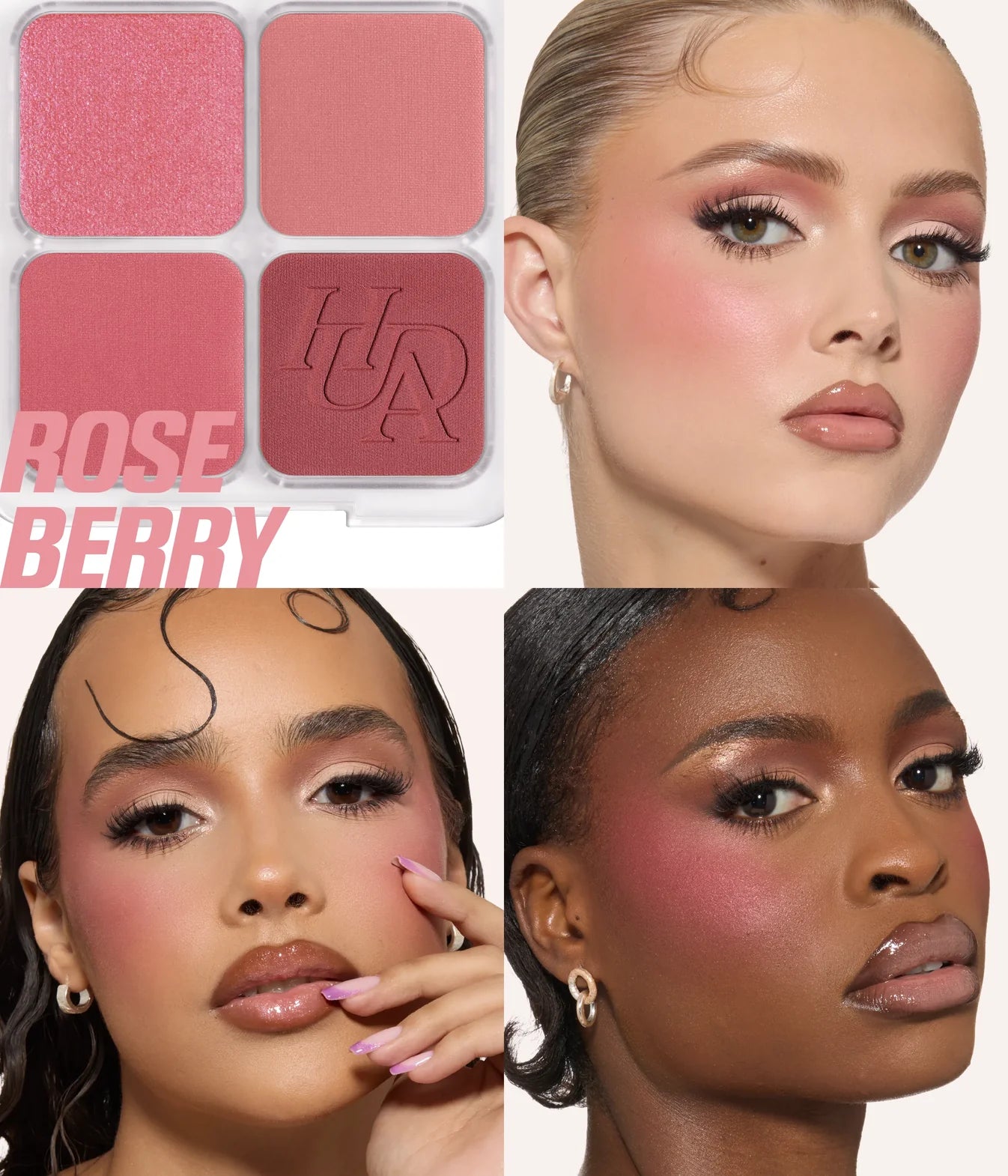 HudaBeauty Blush Filter Blurring Blushlighters Palette