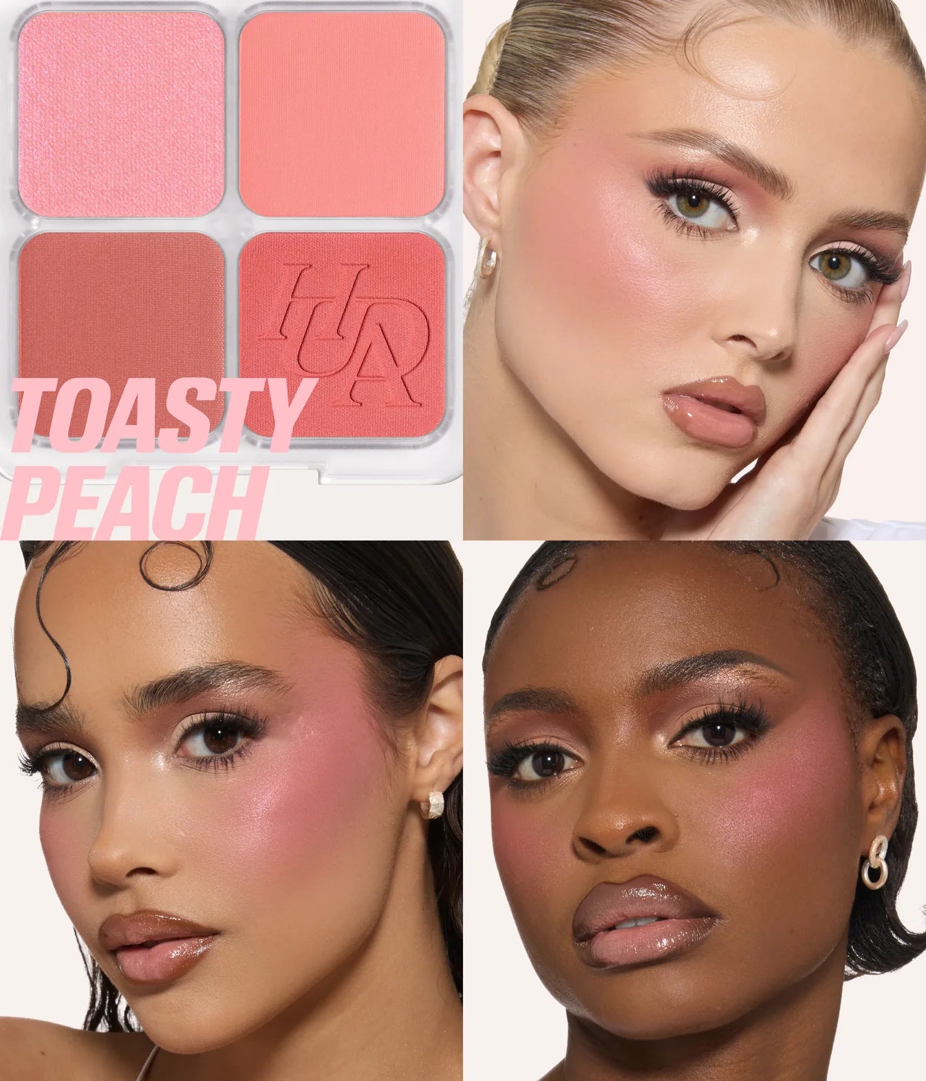 HudaBeauty Blush Filter Blurring Blushlighters Palette