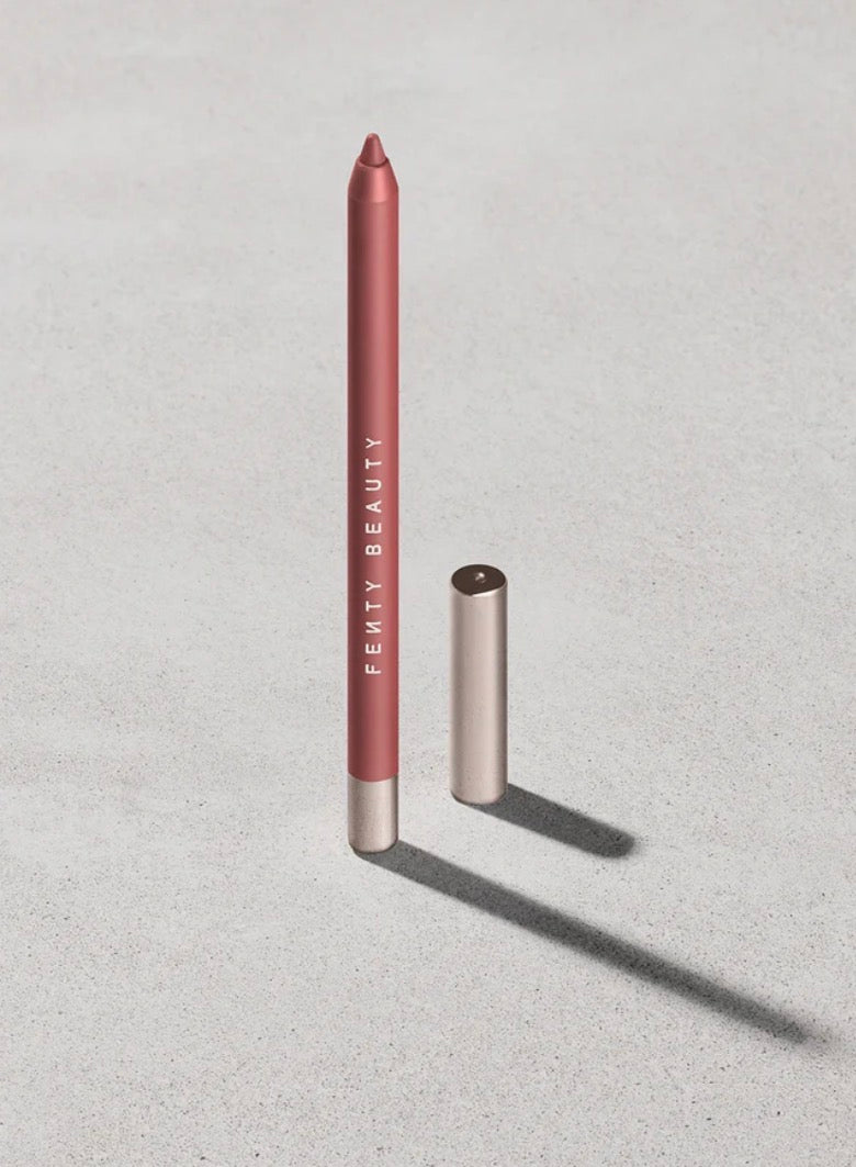 Fenty Beauty TRACE'D OUT LONGWEAR WATERPROOF PENCIL LIP LINER shade THUGZ BLUSH TOO “ without box “